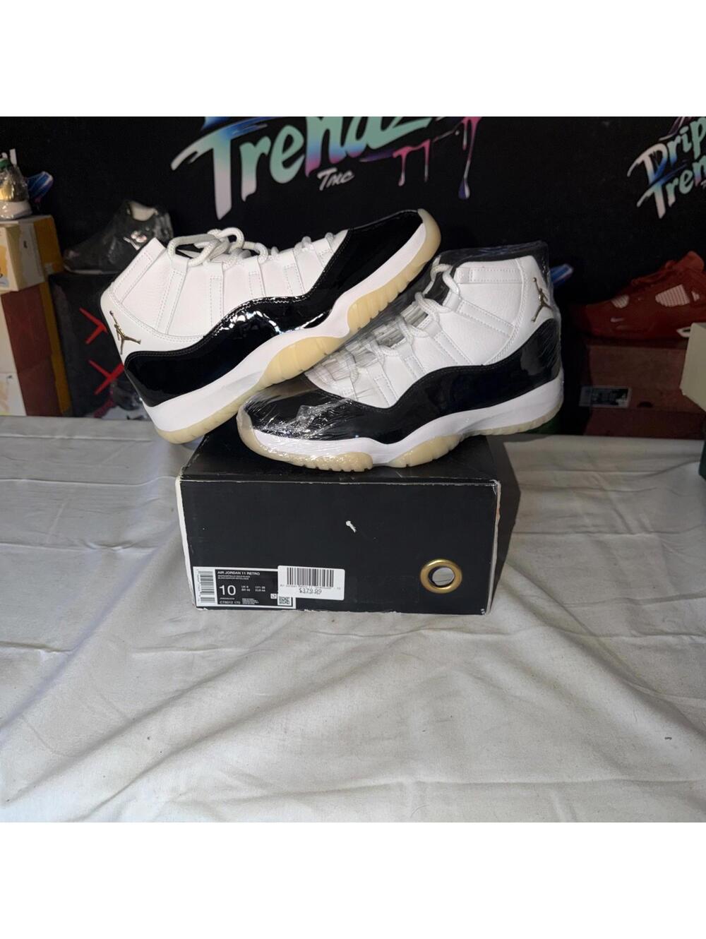AIR JORDAN 11 RETRO CT8012-170 SIZE 10 GRATITUDE DMP DEFINING MOMENT